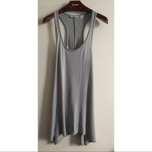 Derek Hart Long Top - Dress, Razor Back Grey Tang